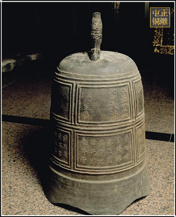 銅鐘鑄造工藝都有什么類型(圖1) 1-21050414113VB.jpg