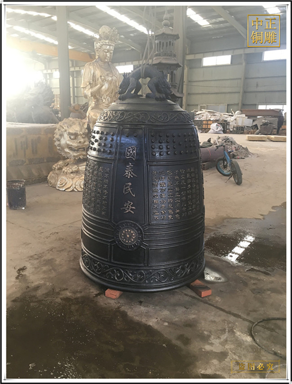 寺院銅鐘廠家之鑄造的銅鐘(圖1) 1-210H0104249431.jpg